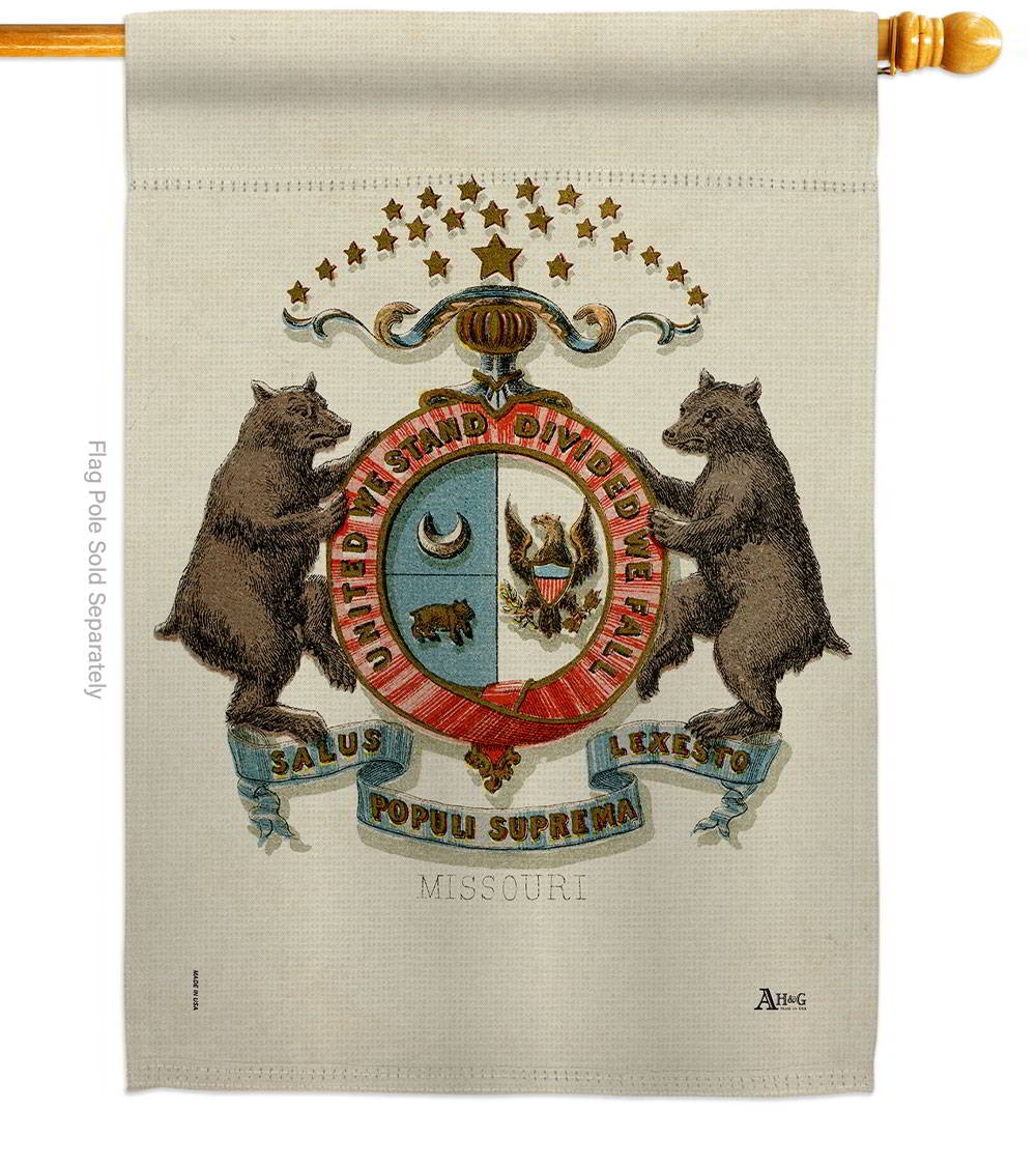 Coat Of Arms Of Missouri House Flag