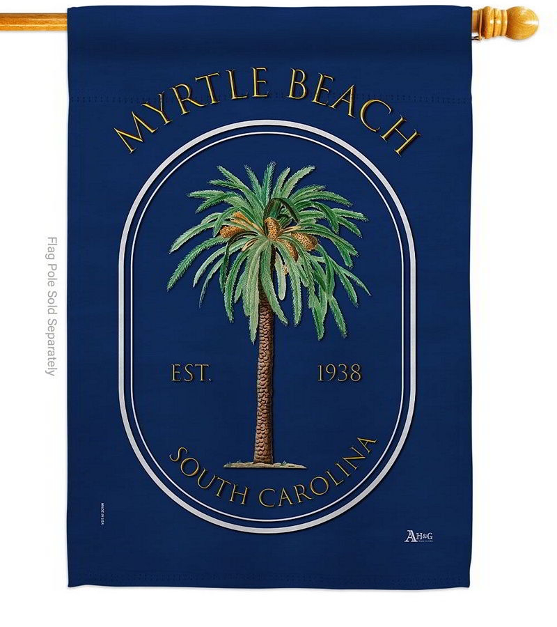 Myrtle Beach House Flag