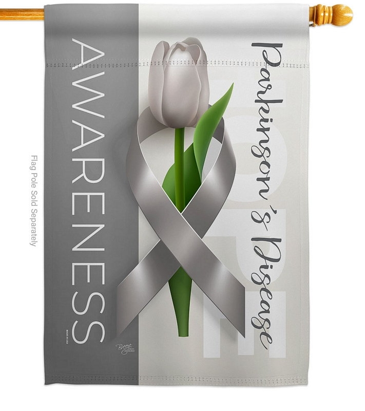 Parkinson's Disease Awareness House Flag