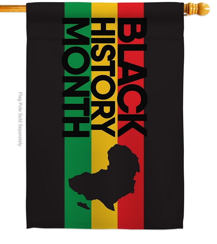 Black History House Flag