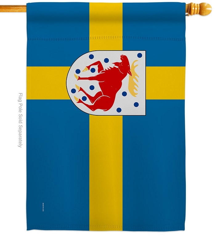 Provinces Of Sweden Gastrikland House Flag