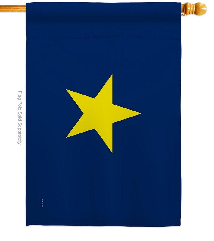Republic Of Texas (1836-1839) House Flag
