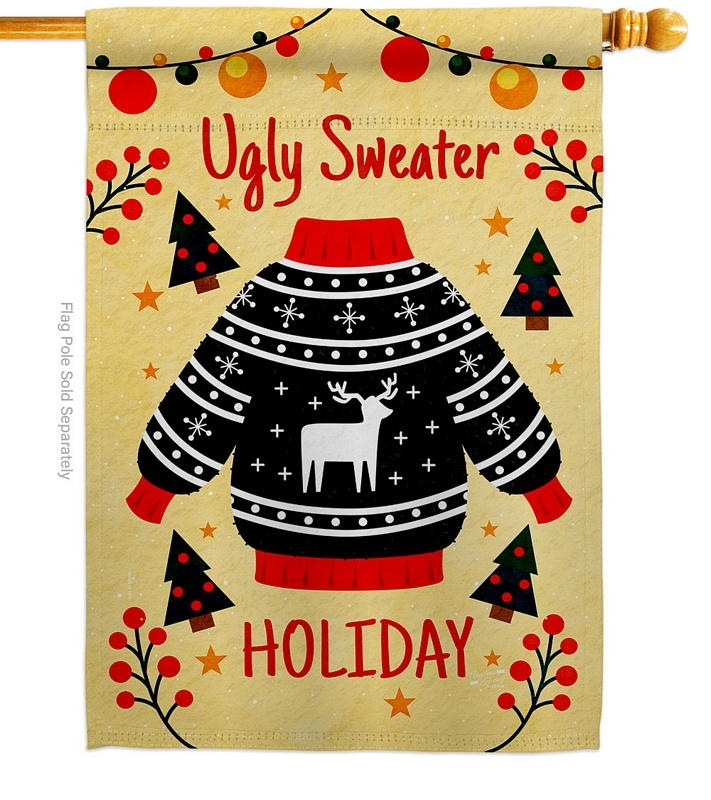 Ugly Sweater House Flag