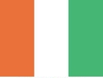 2' x 3' Ivory Coast flag