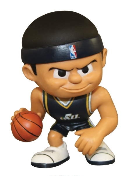 Utah Jazz Lil' Teammates Series 2 Playmaker 2 3/4" tall