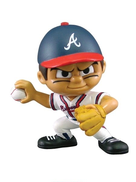 Braves Lil' Teammates Series 1 Pitcher 2 3/4" tall
