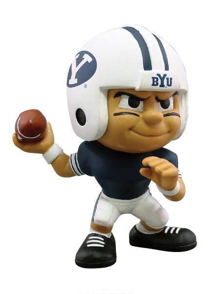 Brigham Young Cougars Lil' Teammates Series 1 QB 2 3/4" tall