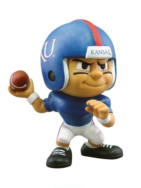 Kansas Jayhawks Lil' Teammates Series 1 Quarterback 2 3/4" tall
