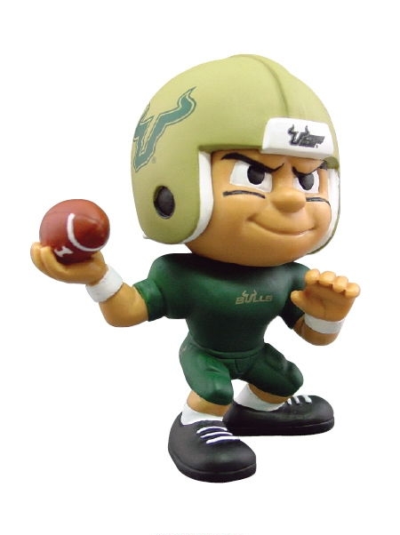 South Florida Bulls Lil' Teammates Series 1 QB 2 3/4" tall