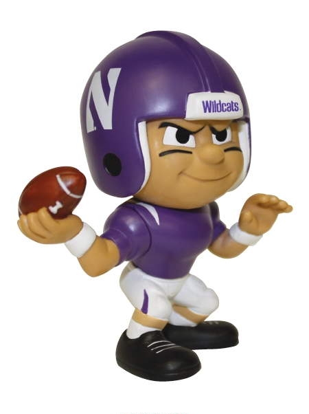 Northwestern Wildcats Lil' Teammates Series 2 QB 2 3/4" tall