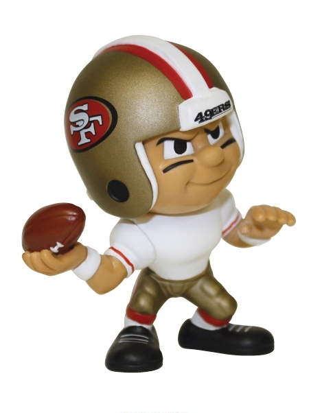 Forty-niners Lil' Teammates Series 2 Quarterback 2 3/4" tall