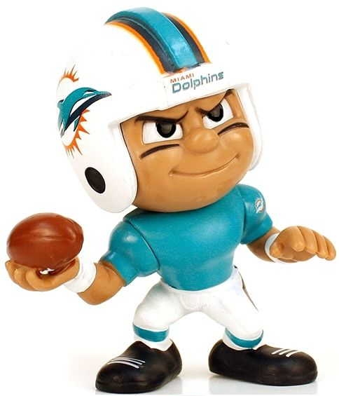 Dolphins Lil' Teammates Series 4 Quarterback 2 3/4" tall