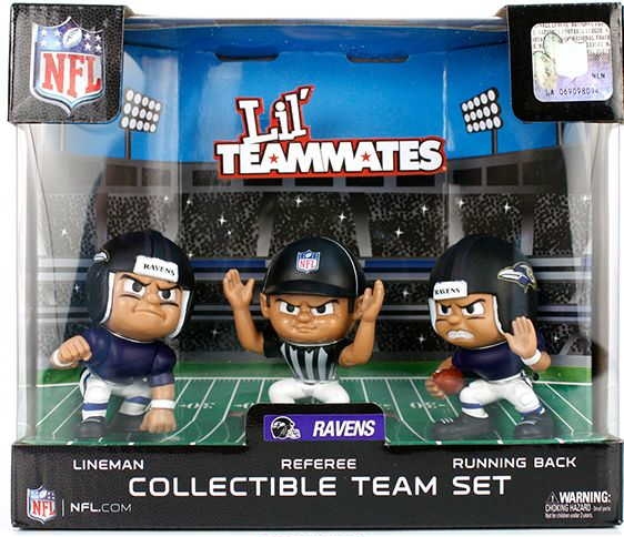 Baltimore Ravens Lil' Teammates Collectible Team Set