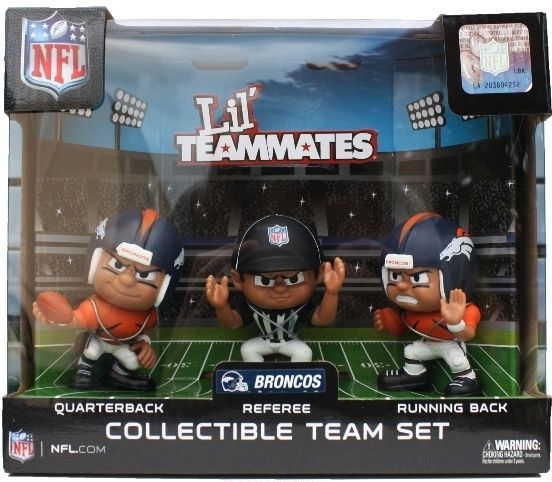 Denver Broncos Lil' Teammates Collectible Team Set