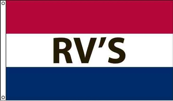 RV'S Message Flag, High Wind US Made 3' x 5'