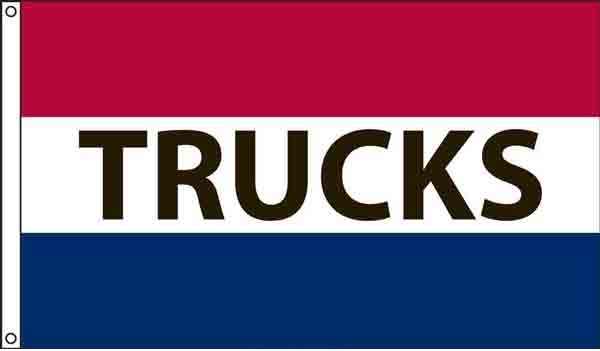 Trucks Message Flag, High Wind US Made 3' x 5'
