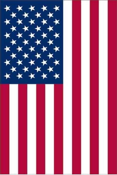 US Made USA Military Garden Flag 12" x 18"