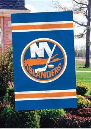 New York Islanders Applique Banner Flag 44" x 28"