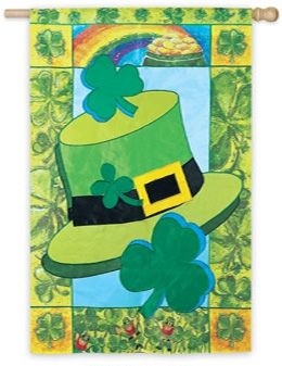 Luck O' The Irish House Flag - 1 left