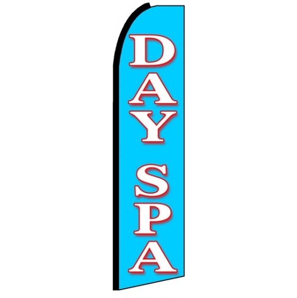 Day Spa Feather Flag 3' x 11.5'