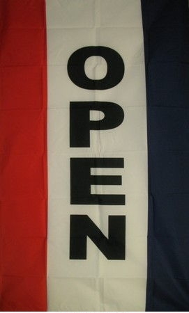 Open Vertical Message Flag