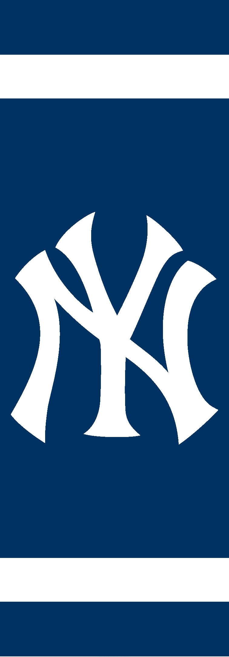 Yankees Post Banner 30" x 11"