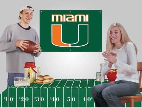 Miami Hurricanes Party Kit