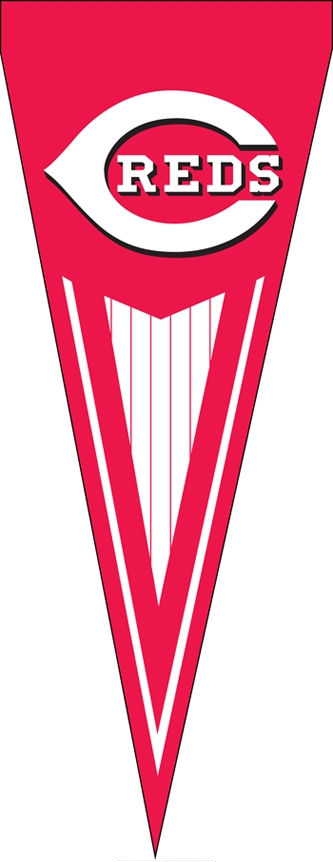 Reds Yard Pennant 34" x 14"