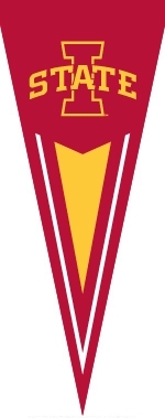 Iowa State Cyclones Yard Pennant 34" x 14"