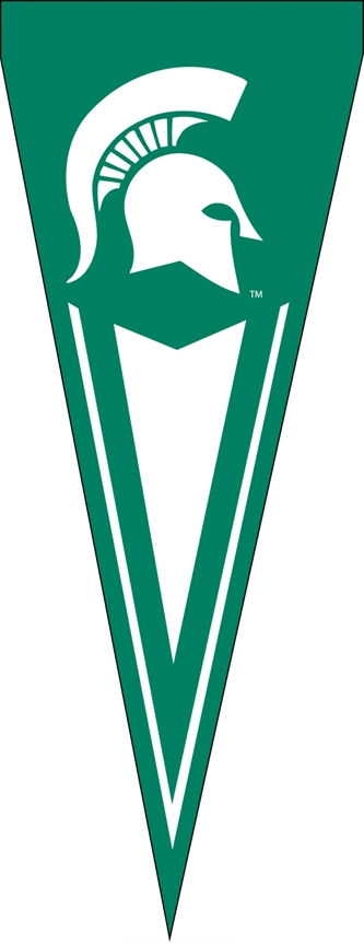 Michigan State Spartans Yard Pennant 34" x 14"