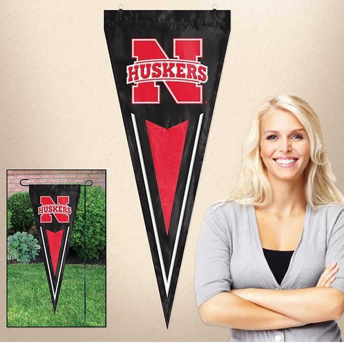Nebraska Cornhuskers Yard Pennant 34" x 14"