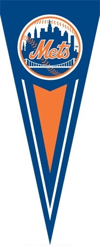 Mets Yard Pennant 34" x 14"