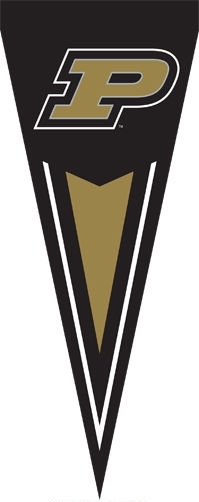 Purdue Boilermakers Yard Pennant 34" x 14"