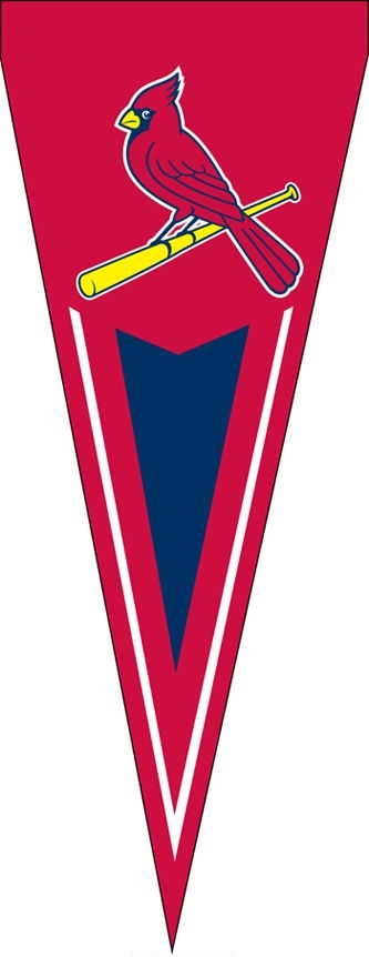 Cardinals Yard Pennant 34" x 14"