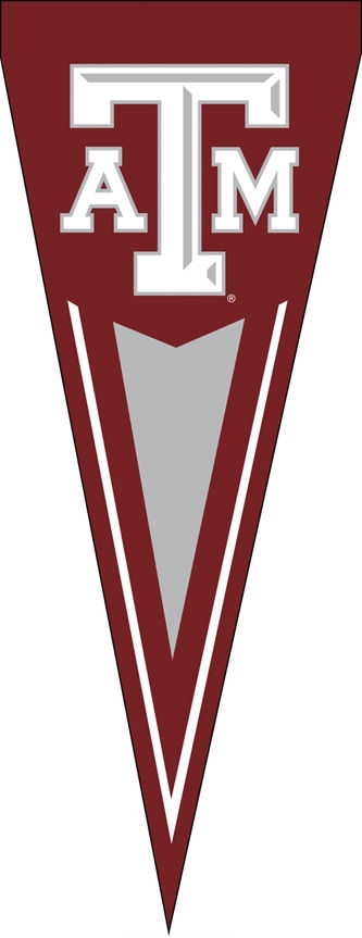Texas A & M Aggies Yard Pennant 34" x 14"