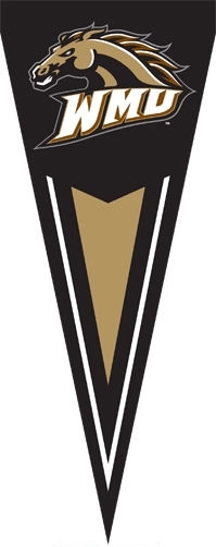 Western Michigan Broncos Yard Pennant 34" x 14"