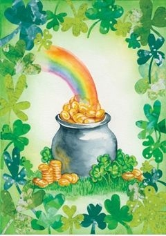 Pot of Gold House Flag