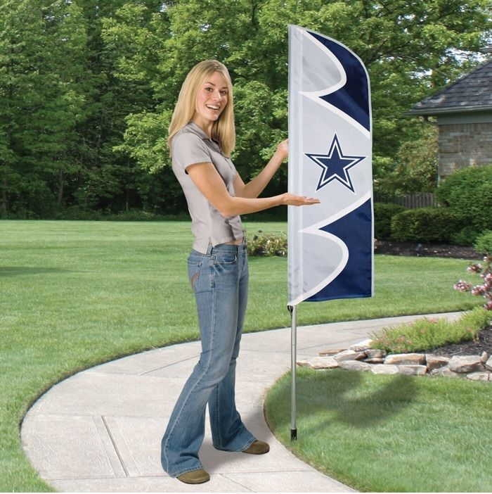 Dallas Cowboys Swooper Flag Kit 42" x 13"