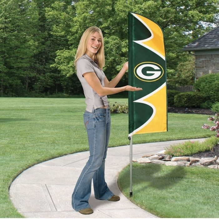 Green Bay Packers Swooper Flag Kit 42" x 13"