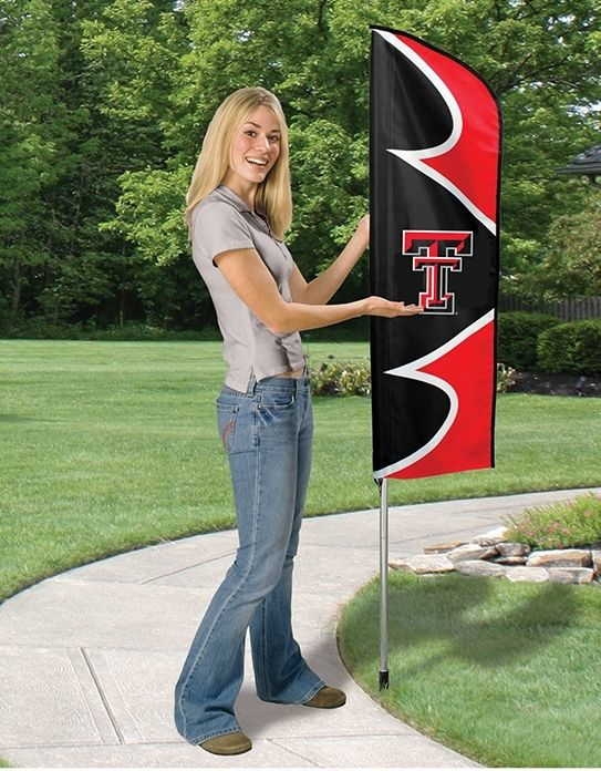 Texas Tech Red Raiders Swooper Flag Kit 43" x 13"