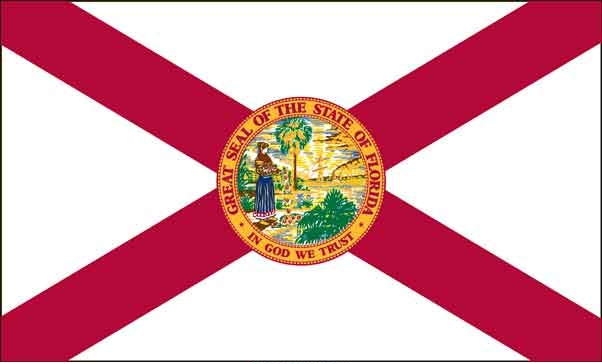 3' x 5' Florida State High Wind, US Made Flag