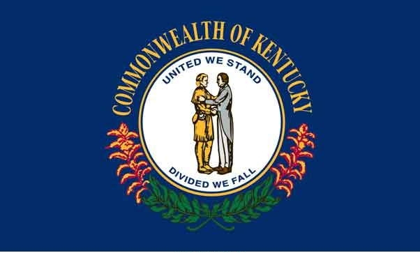 3' x 5' Kentucky State High Wind, US Made Flag