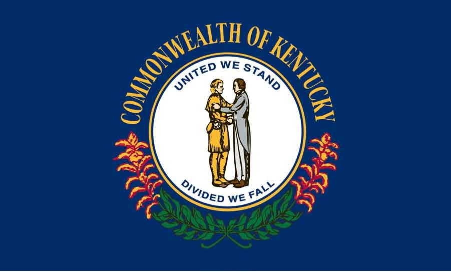 4' x 6' Kentucky State High Wind, US Made Flag