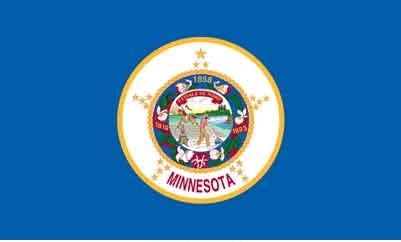 3' x 5' Minnesota State High Wind, US Made Flag