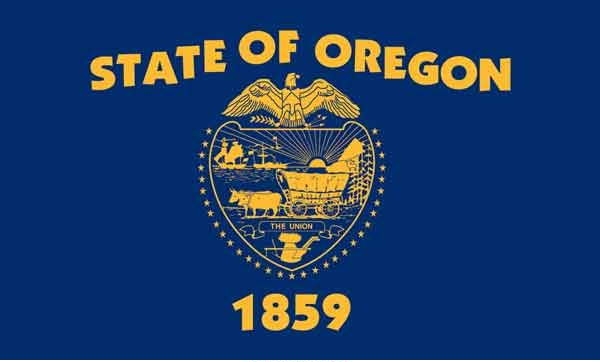 5' x 8' Oregon State High Wind, US Made Flag