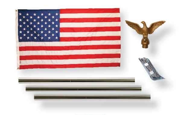 US Made Standard Flag Kit