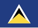 2' x 3' Saint Lucia flag
