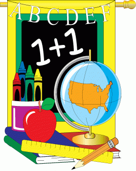 applique School Garden Flag - 2 left