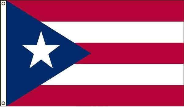 2' x 3' Puerto Rico High Wind, US Made Territorial Flag