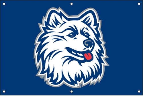 Connecticut Huskies Fan Banner 2' x 3'